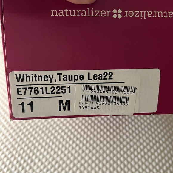 New no Tags Naturalizer N5 CONTOUR Block Heel Shoes - Picture 7 of 7